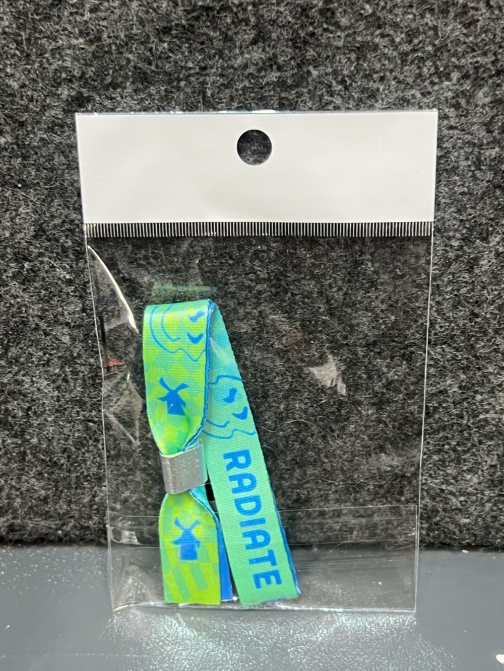 Dutch Bros. Festival Style Bracelet/Wristband (Green/Teal)